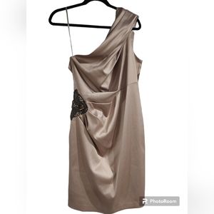 NWT Eliza J Gold Evening Gown Size 14